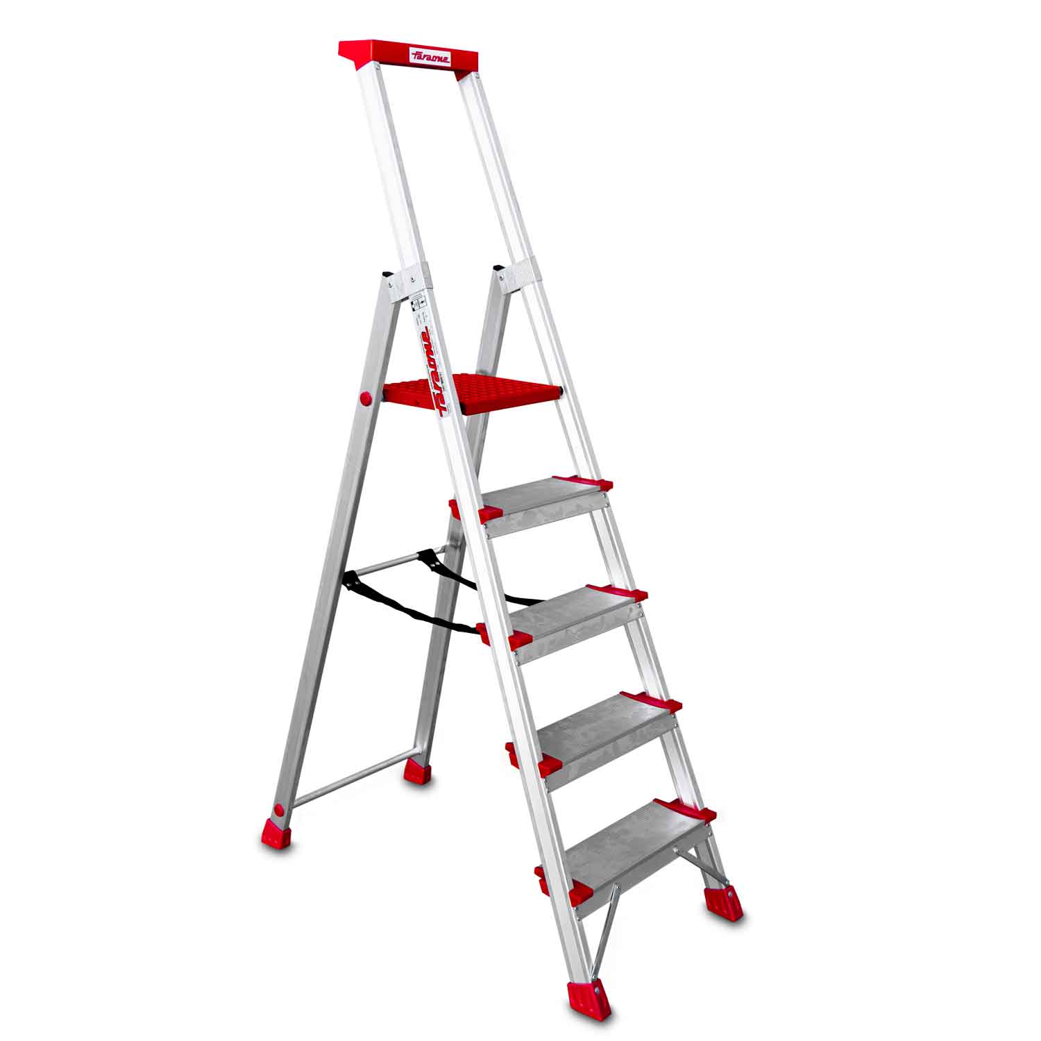 EN945 | ELEGANCE | Escalera de tijera con peldaños cómodos Peldaños 5