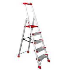 EN945 | ELEGANCE | Escalera de tijera con peldaños cómodos Peldaños 5