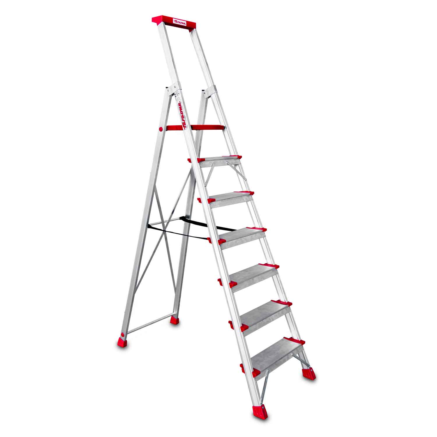 EN947 | ELEGANCE | Escalera de tijera con peldaños cómodos Peldaños 7