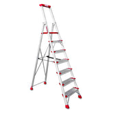 EN947 | ELEGANCE | Escalera de tijera con peldaños cómodos Peldaños 7