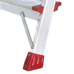 EN945 | ELEGANCE | Escalera de tijera con peldaños cómodos Peldaños 5