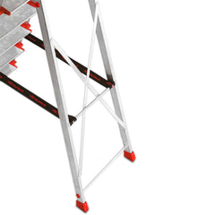 EN947 | ELEGANCE | Escalera de tijera con peldaños cómodos Peldaños 7
