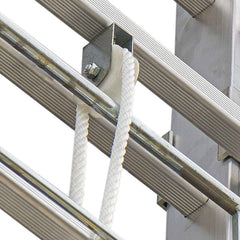 EN215 | EN200 | Escalera extensible mecánica con cuerda Peldaños 15+15