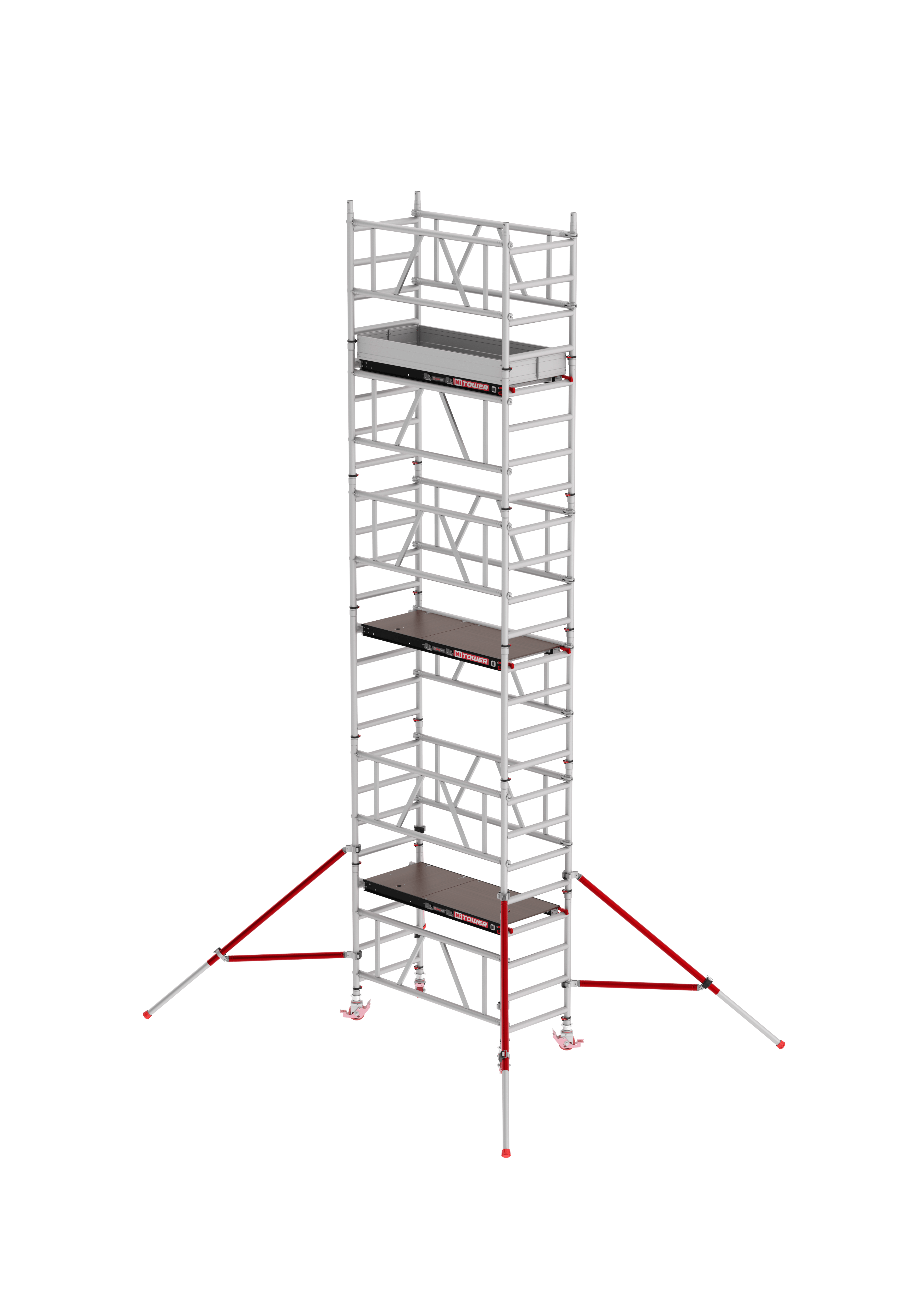 ANDAMIO ALUMINIO ALTREX MITOWER+ 75x155 5,20m plataforma - 7,20m trabajo