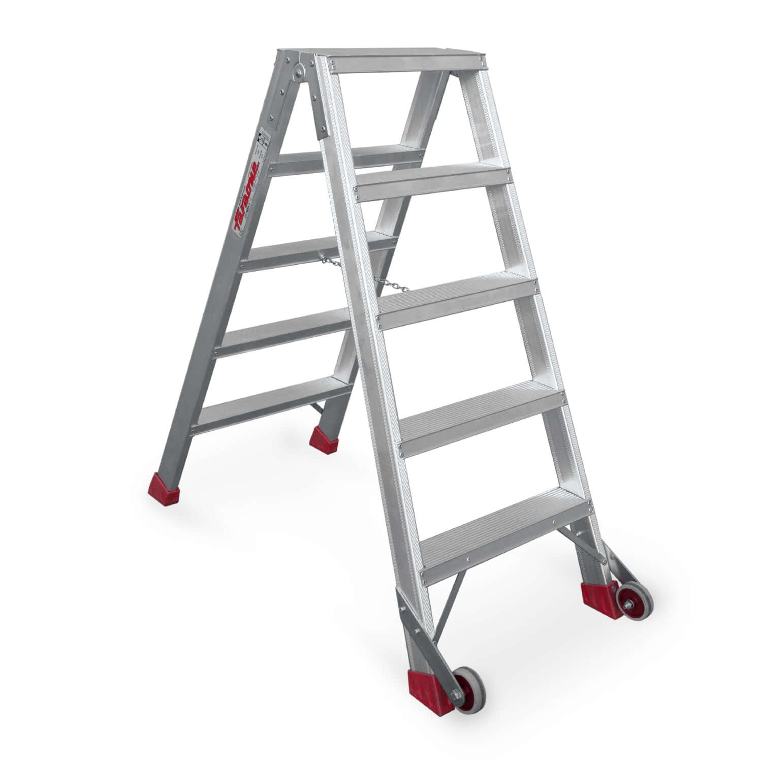 NDS5 | NDS | Escalera de tijera de doble subida Peldaños 5+5