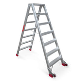 NDS7 | NDS | Escalera de tijera de doble subida Peldaños 7+7