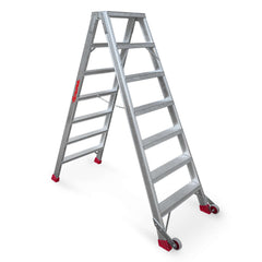 NDS7 | NDS | Escalera de tijera de doble subida Peldaños 7+7