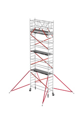 ANDAMIO ALUMINIO ALTREX RS51 TIRANTES 75x185 6,20m plataforma - 8,20m trabajo