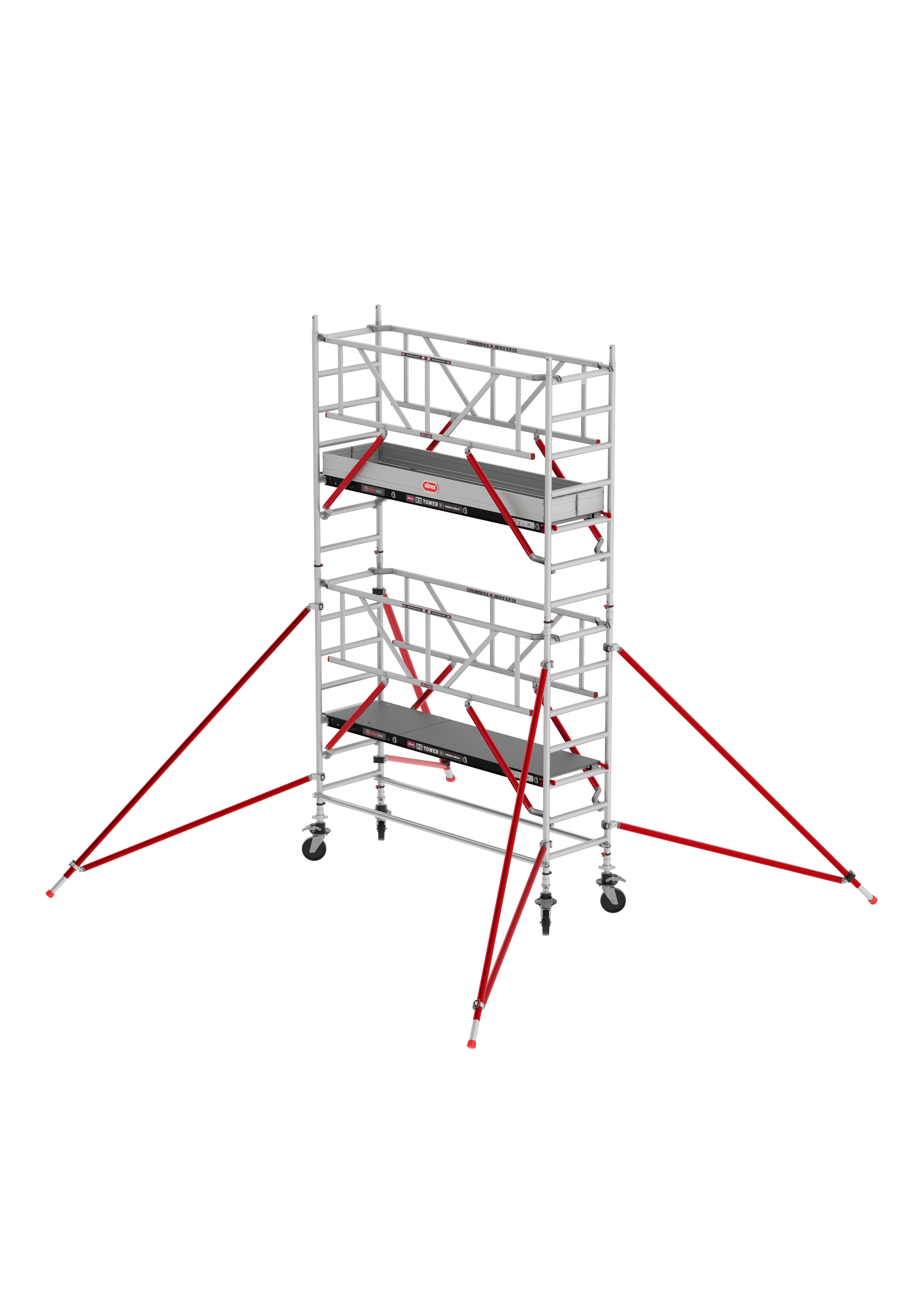 ANDAMIO ALUMINIO ALTREX RS51 SafeQuick 75x245 3,20m plataforma - 5,20m trabajo