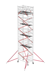 ANDAMIO ALUMINIO ALTREX RS52 TIRANTES 135x250 9,20m plataforma - 11,20m trabajo