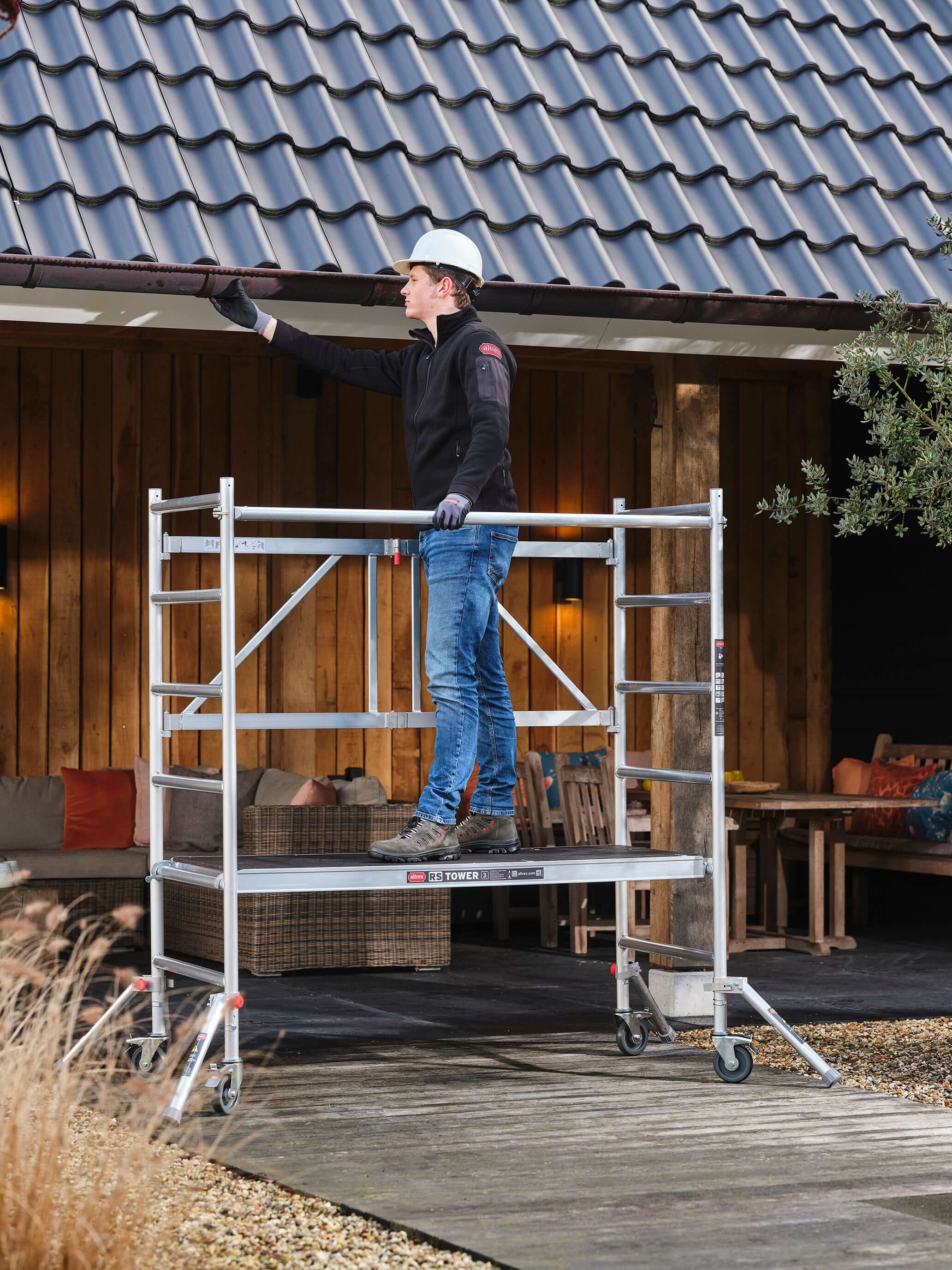 Torre Aluminio ALTREX RS TOWER 34 75x165 - hasta 7,80m Trabajo - Certificación EN1004:2020