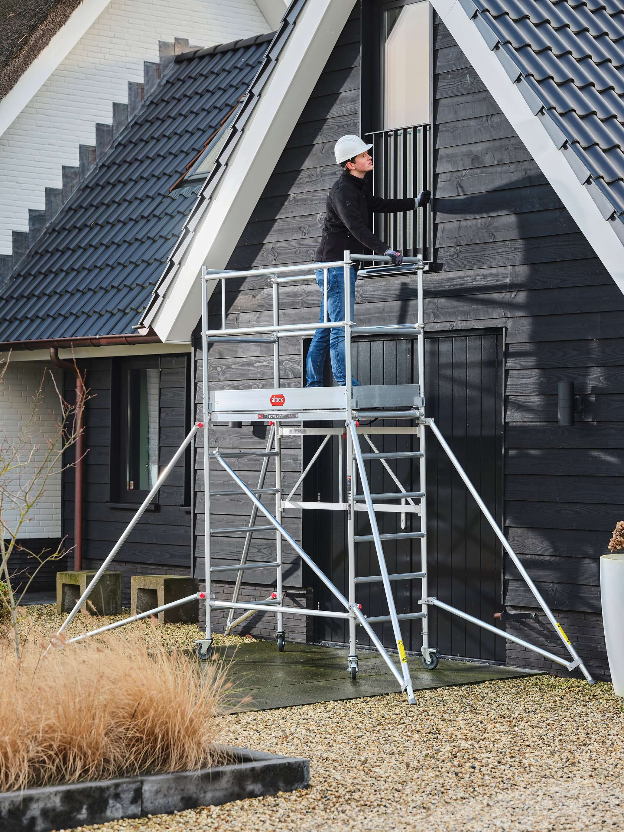 Torre Aluminio ALTREX RS TOWER 34 75x165 - hasta 7,80m Trabajo - Certificación EN1004:2020