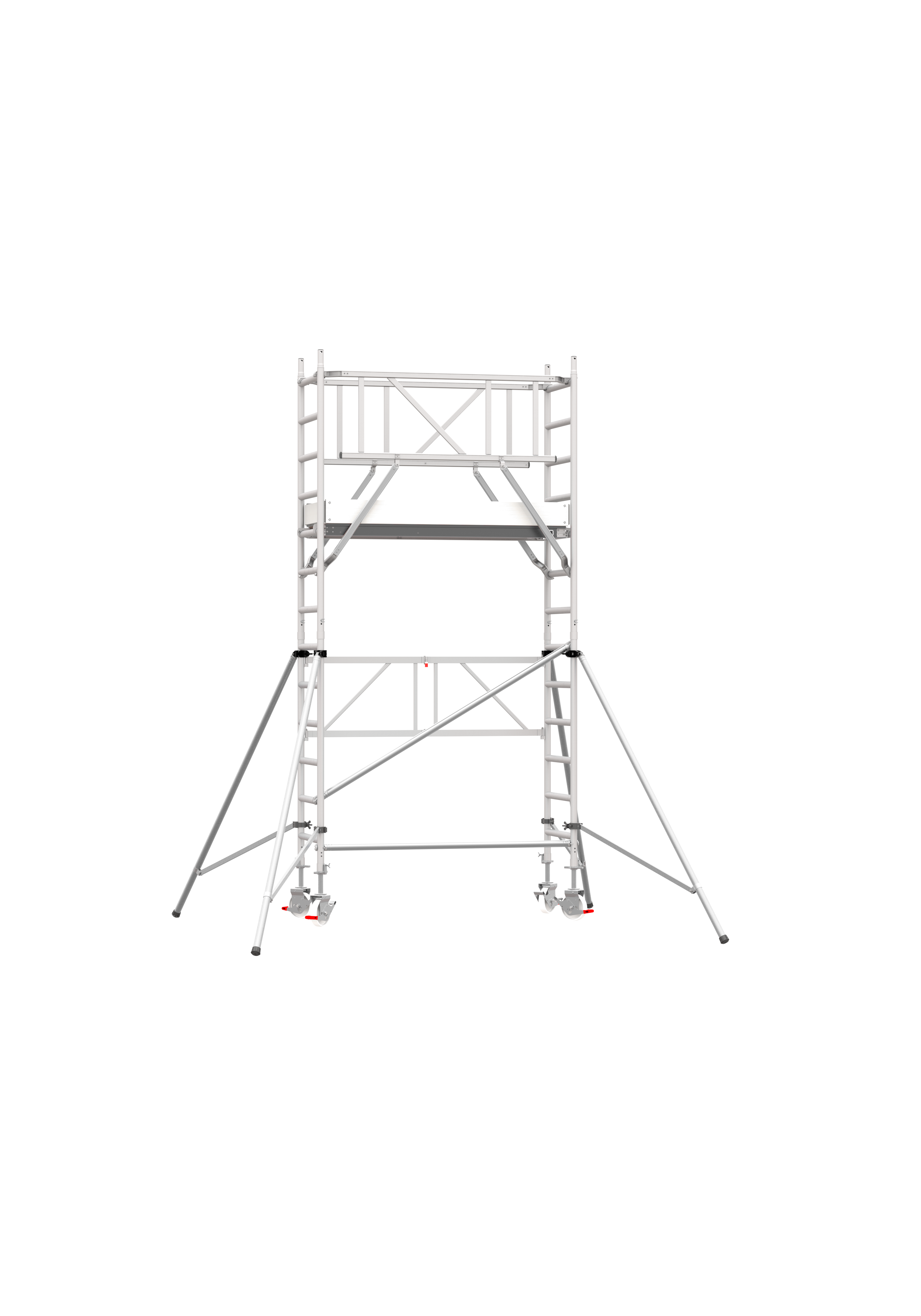 SCAFLINE BASE PLEGABLE PRO 75x190 2,80m plataforma - 4,80m trabajo