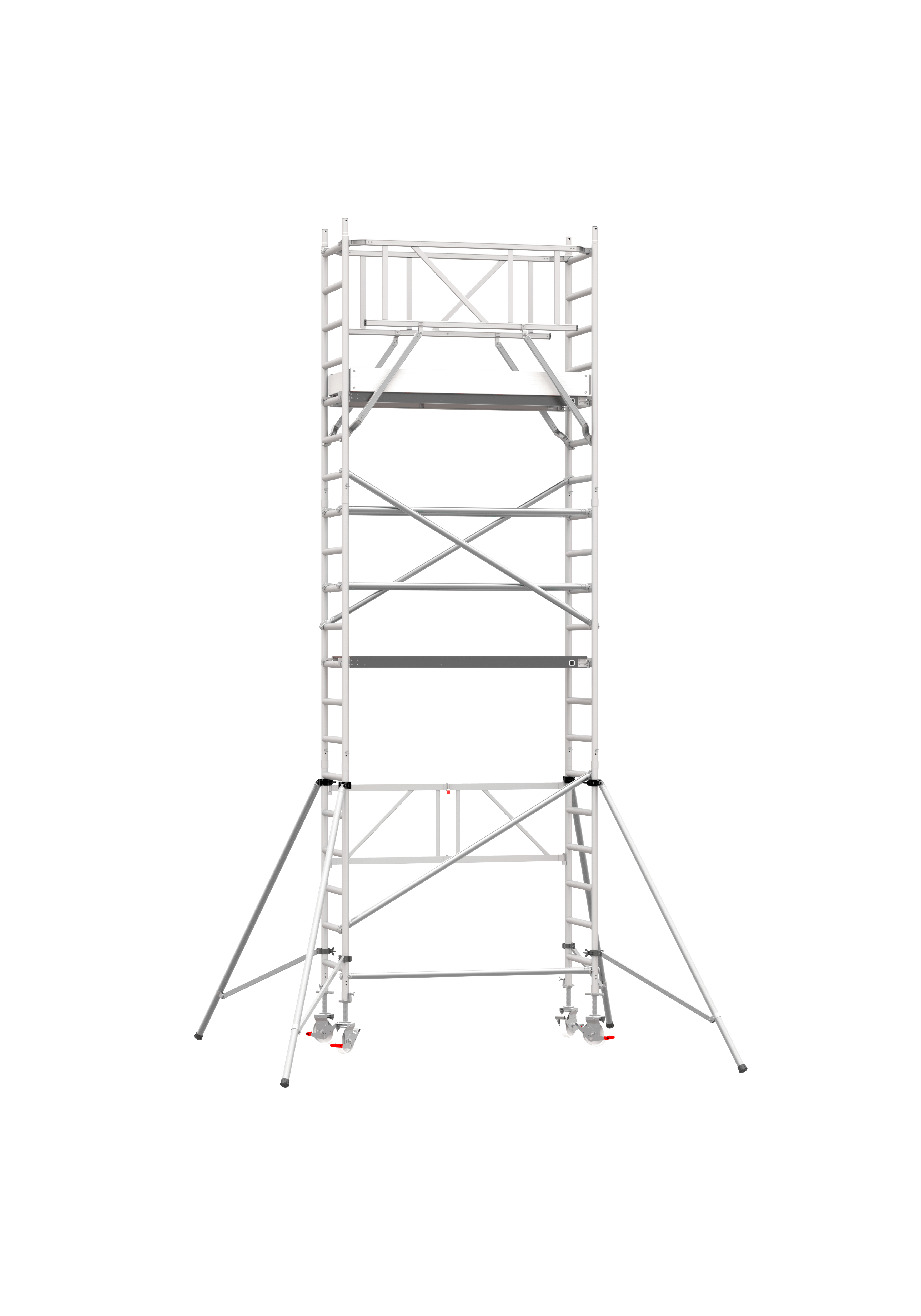 ANDAMIO ALUMINIO SCAFLINE BASE PLEGABLE PRO 75x190 4,80m plataforma - 6,80m trabajo