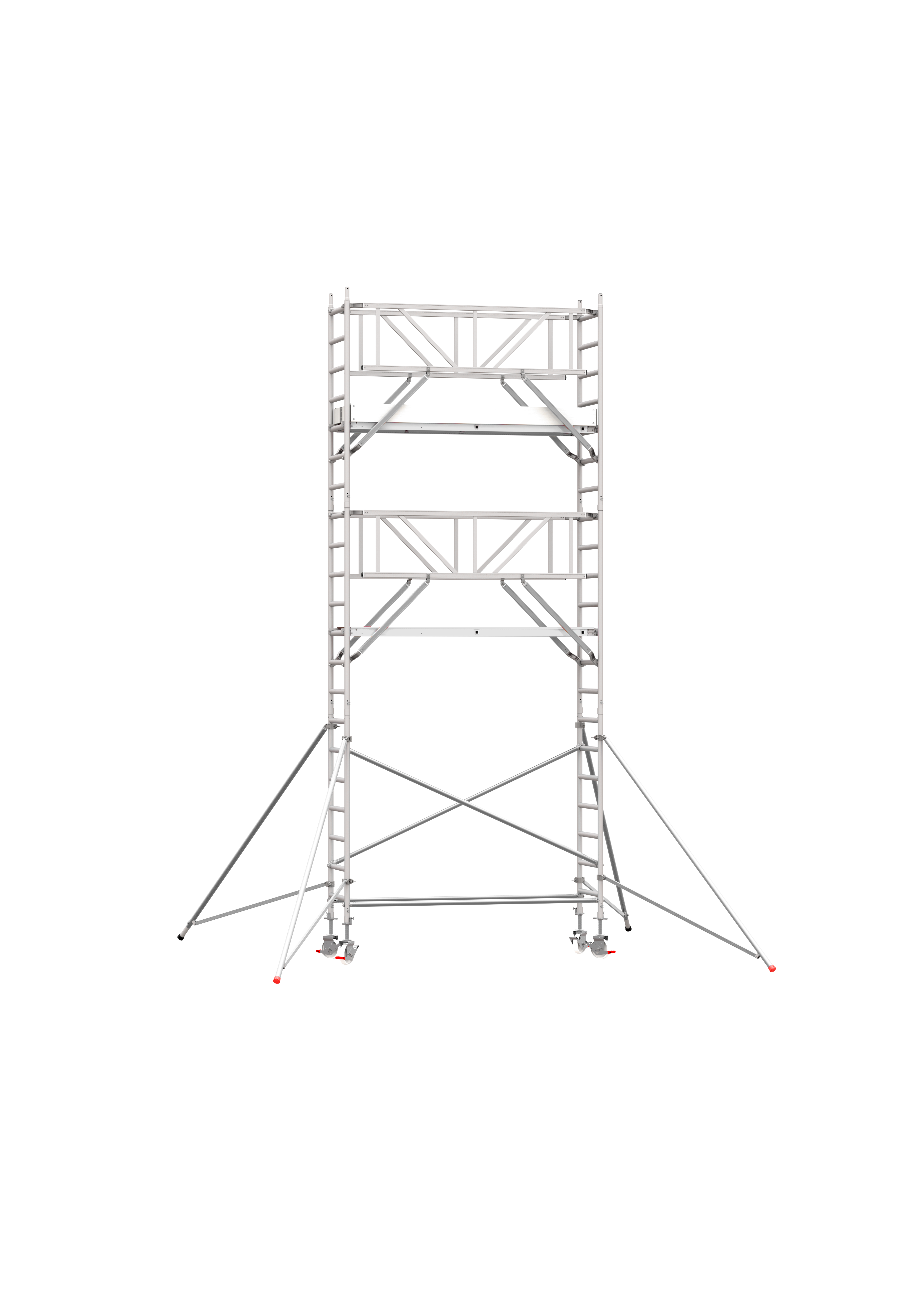 ANDAMIO ALUMINIO SCAFLINE ECO PRO AUTOPORTANTE 75x190 5,20m plataforma - 7,20m trabajo