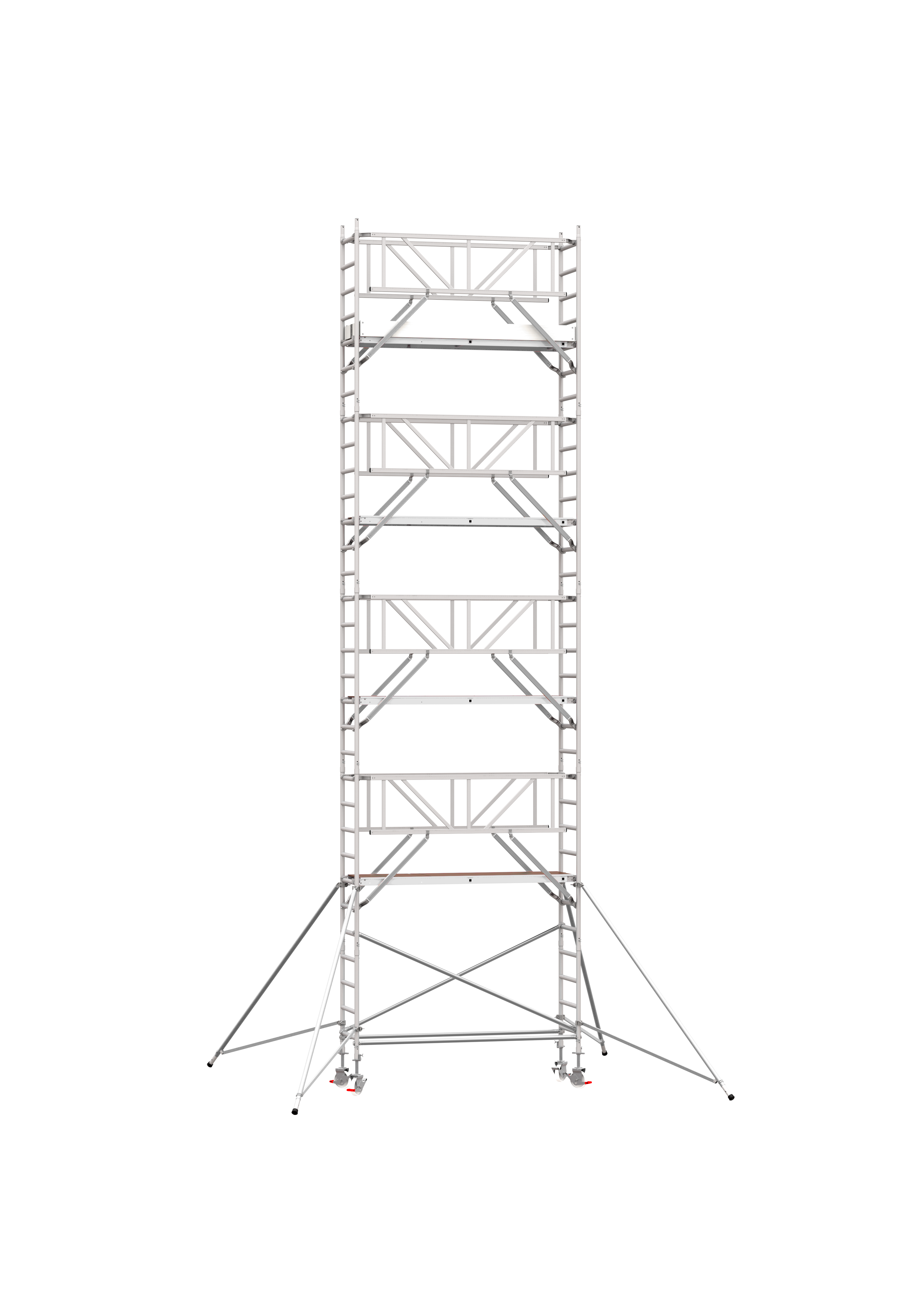 ANDAMIO ALUMINIO SCAFLINE ECO PRO PARED 75x190 8,20m plataforma - 10,20m trabajo