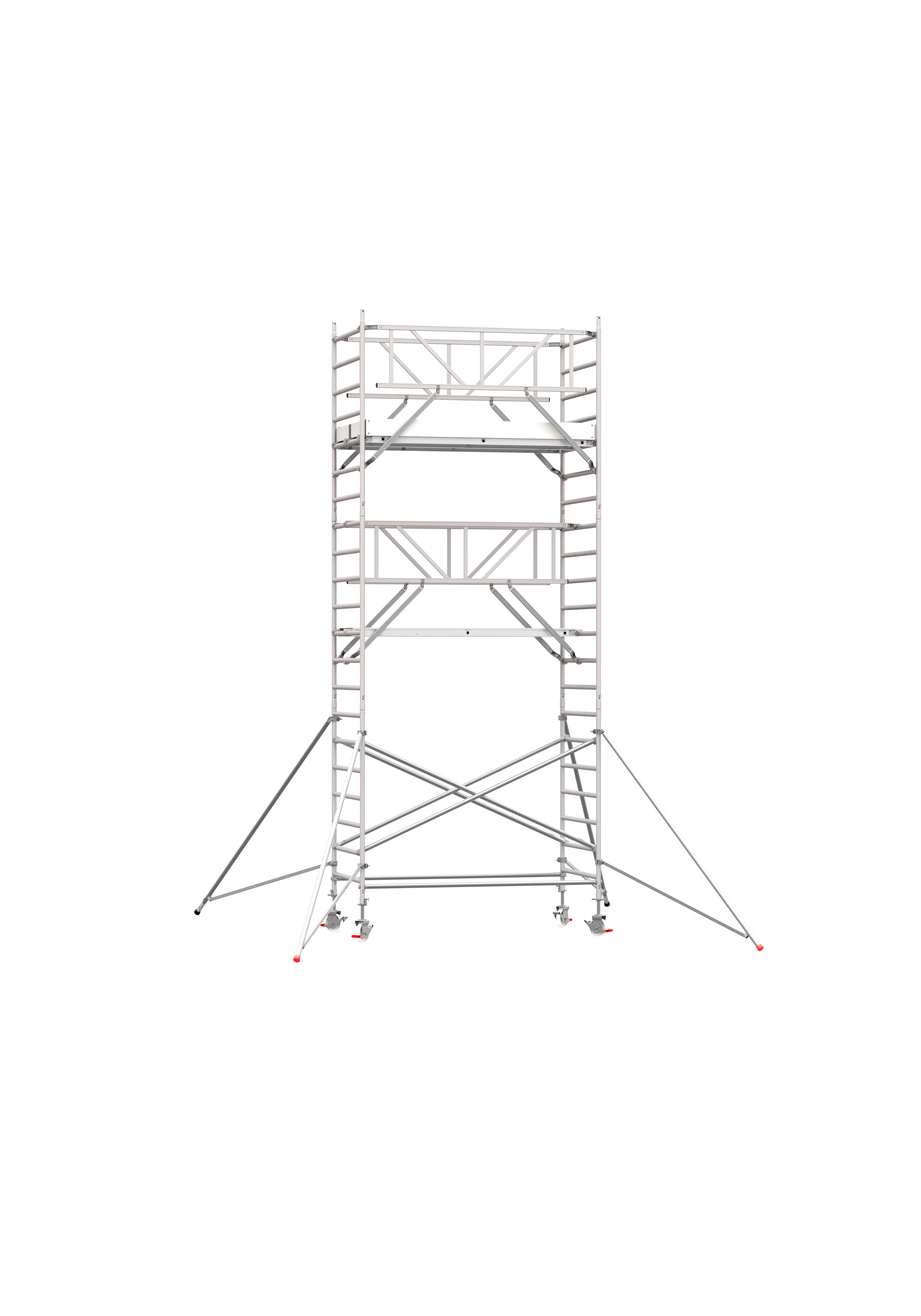 ANDAMIO ALUMINIO SCAFLINE ECO PRO PARED 135x250 5,20m plataforma - 7,20m trabajo