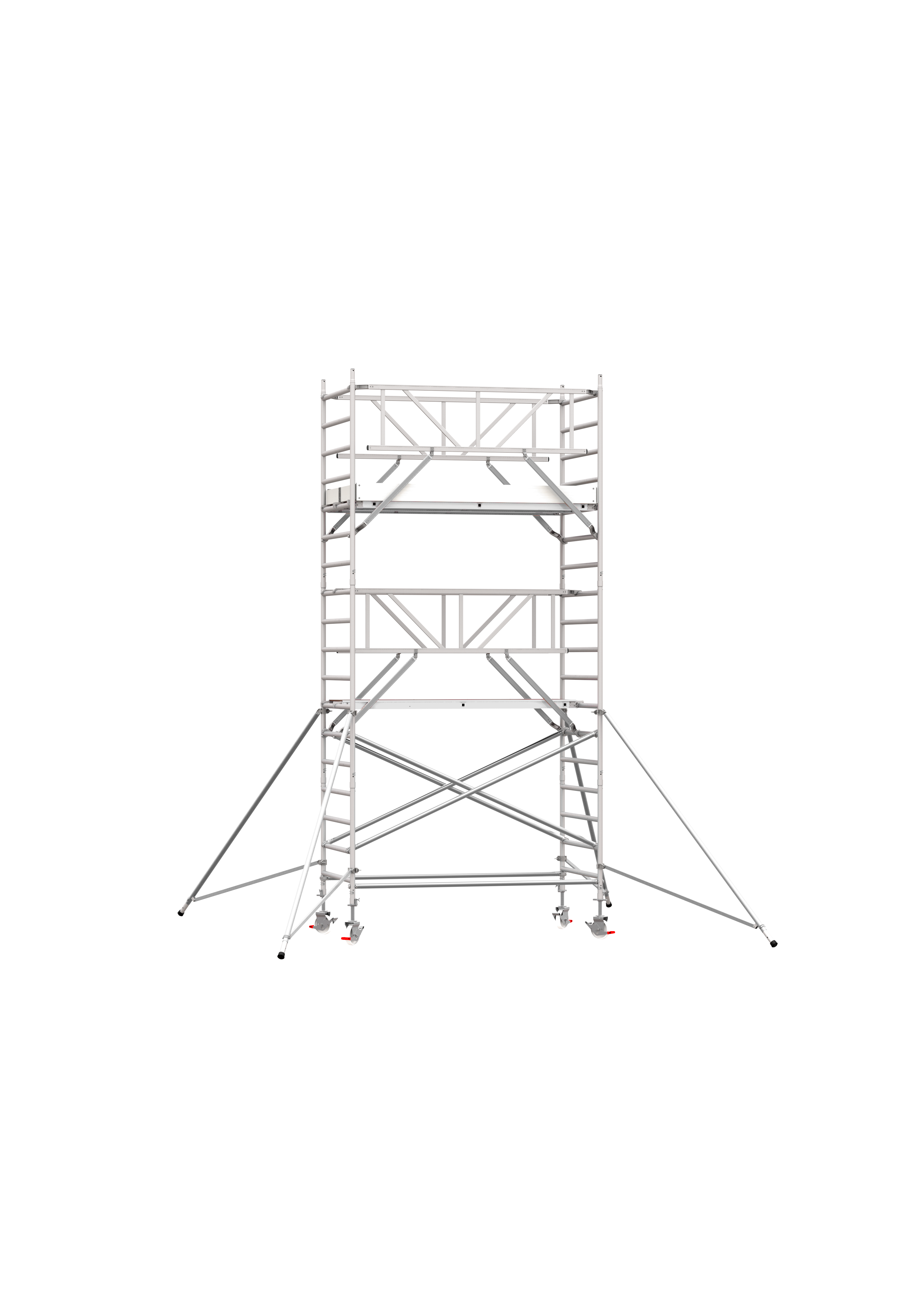 ANDAMIO ALUMINIO SCAFLINE ECO PRO PARED 135x190 4,20m plataforma - 6,20m trabajo