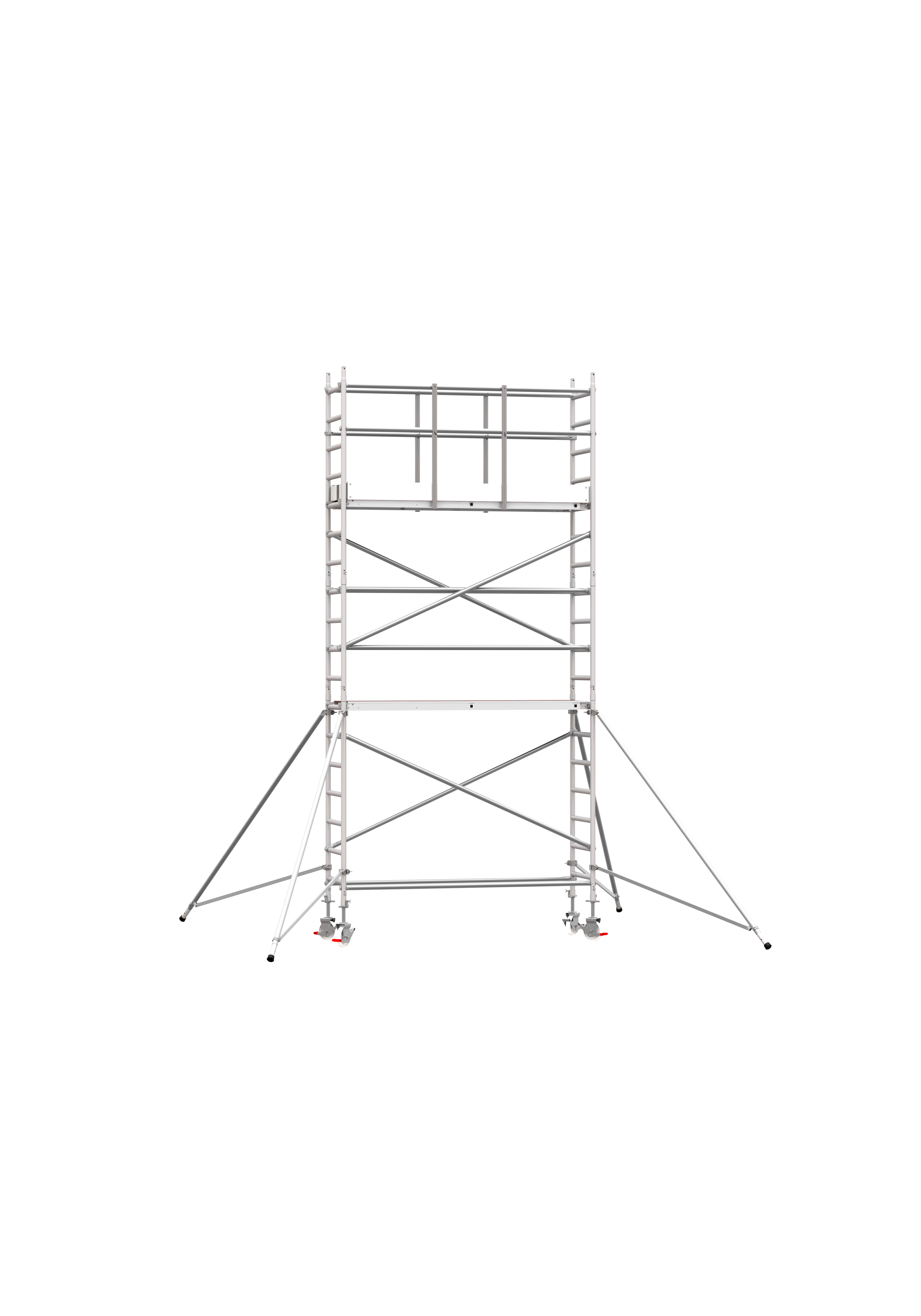 ANDAMIO ALUMINIO SCAFLINE LINE PARED 75x250 4,20m plataforma - 6,20m trabajo