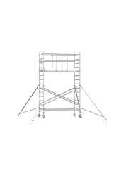 ANDAMIO ALUMINIO SCAFLINE PRO PARED 135x190 3,20m plataforma - 5,20m trabajo