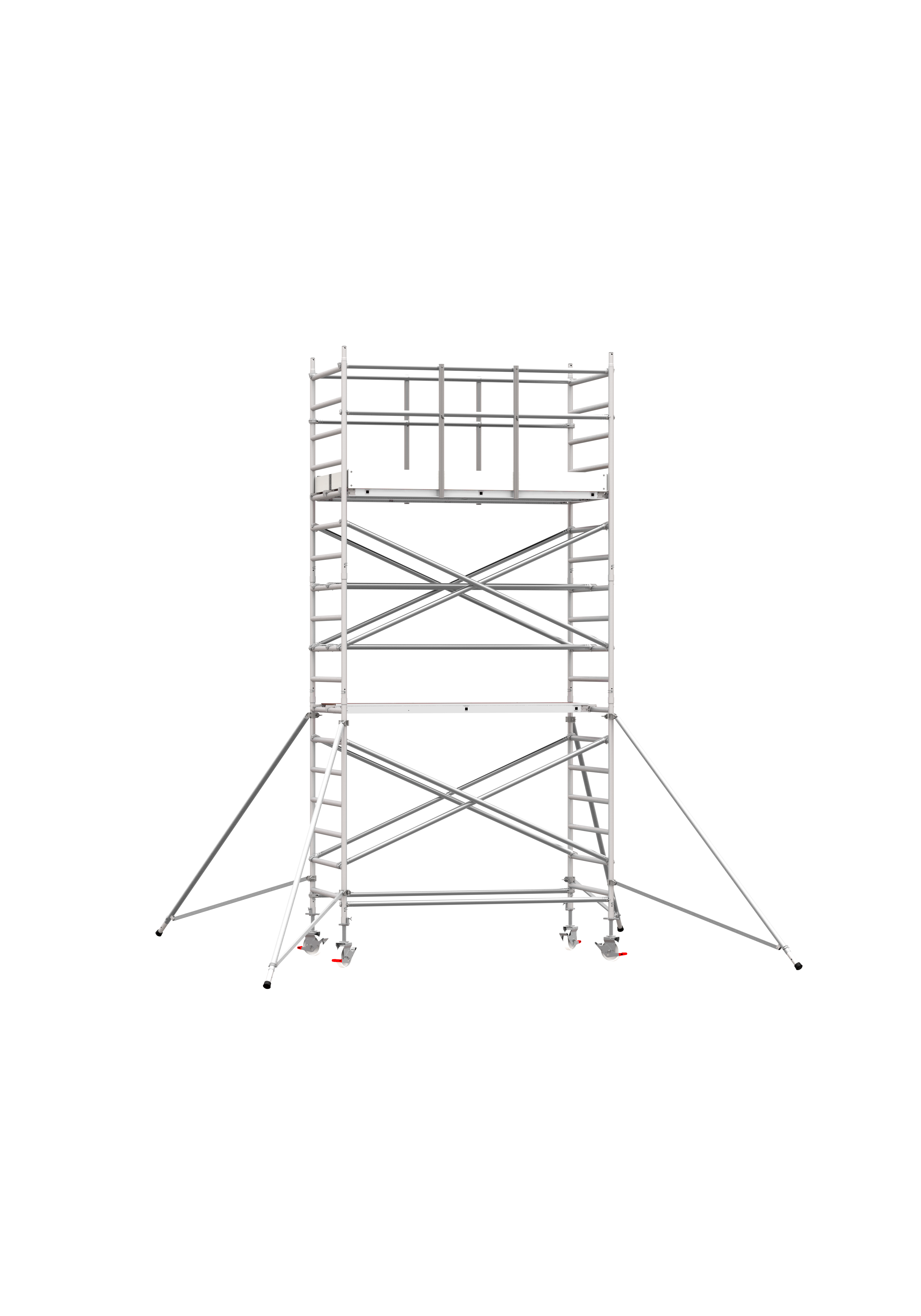 ANDAMIO ALUMINIO SCAFLINE LINE PARED 135x190 4,20m plataforma - 6,20m trabajo