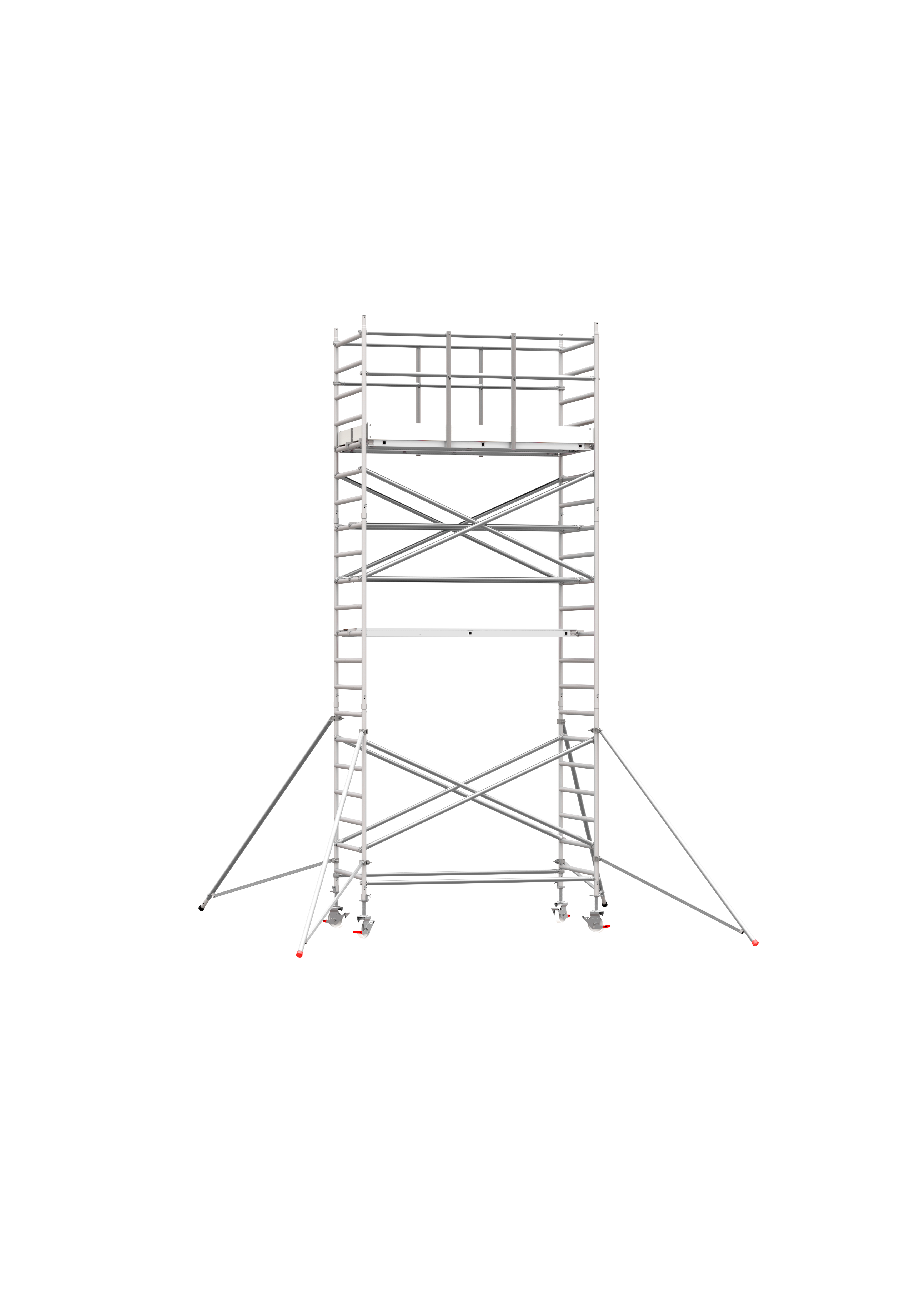ANDAMIO ALUMINIO SCAFLINE LINE AUTOPORTANTE 135x190 5,20m plataforma - 7,20m trabajo