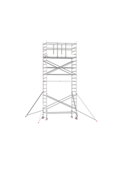 ANDAMIO ALUMINIO SCAFLINE LINE AUTOPORTANTE 135x190 5,20m plataforma - 7,20m trabajo