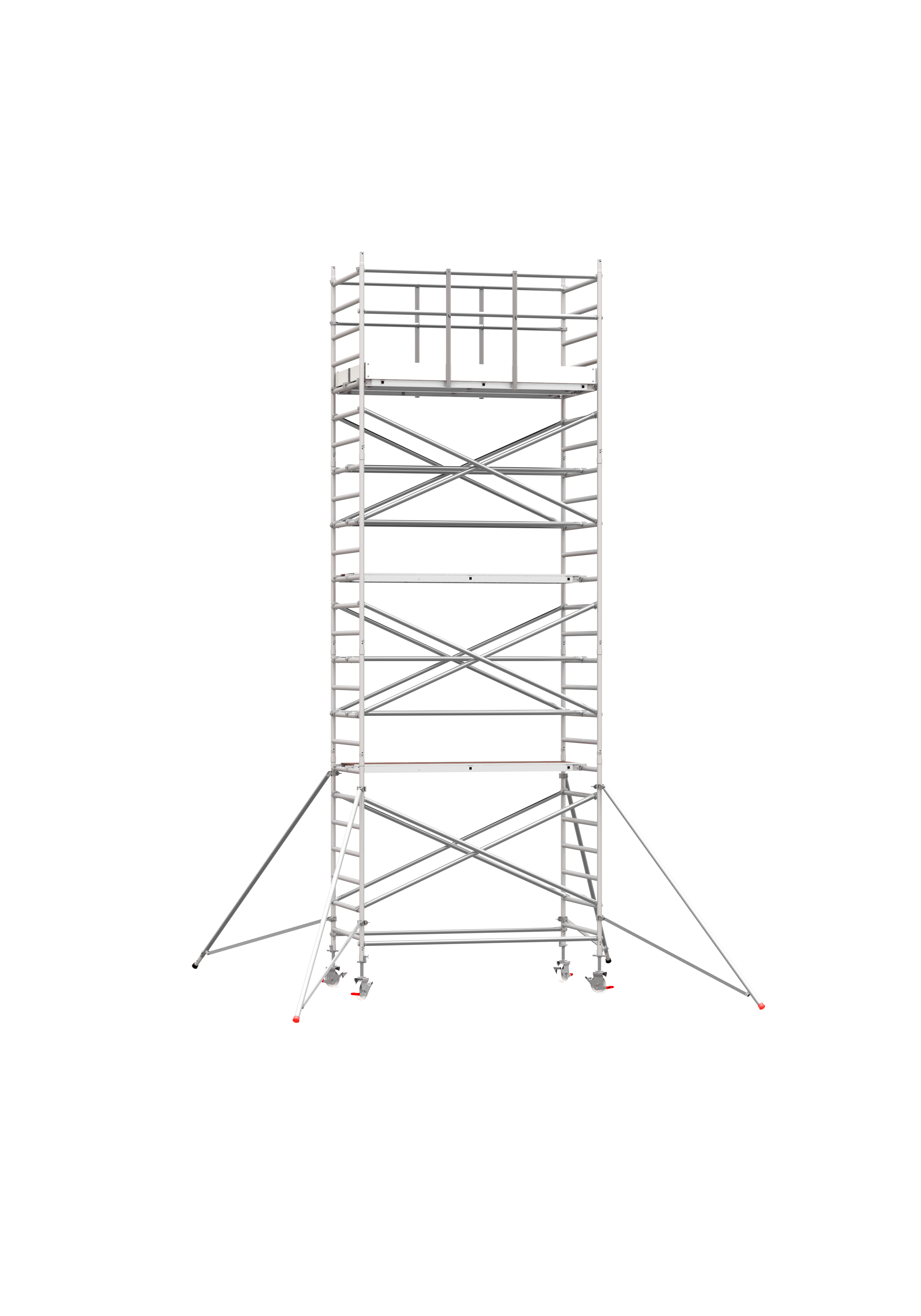 ANDAMIO ALUMINIO SCAFLINE PRO AUTOPORTANTE 135x250 6,20m plataforma - 8,20m trabajo