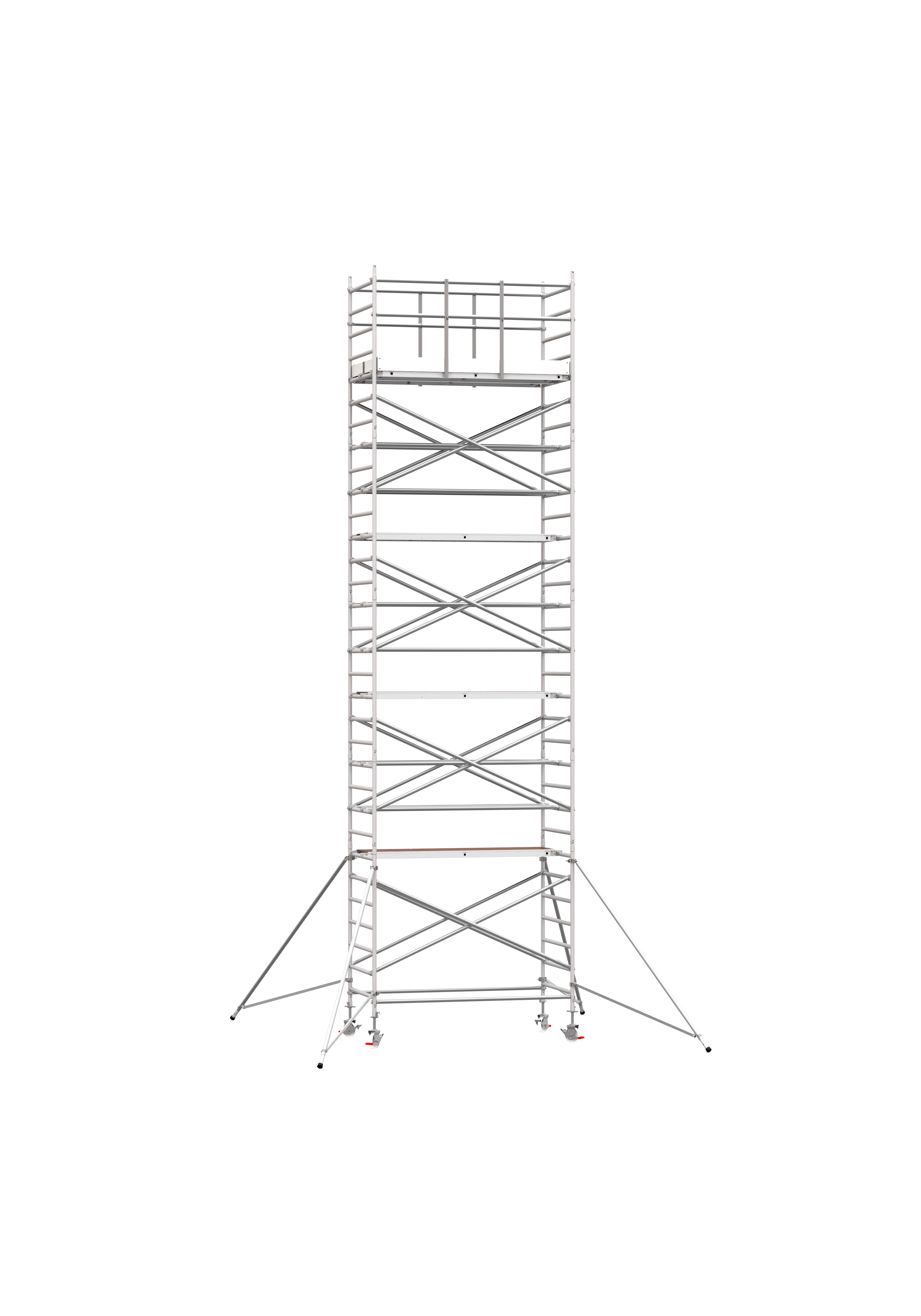 ANDAMIO ALUMINIO SCAFLINE PRO AUTOPORTANTE 135x190 8,20m plataforma - 10,20m trabajo
