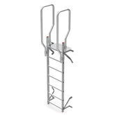 SVS0 | SVS | Escalera vertical con jaula de protección Altura de desembarco 1,52 / 1,80 m