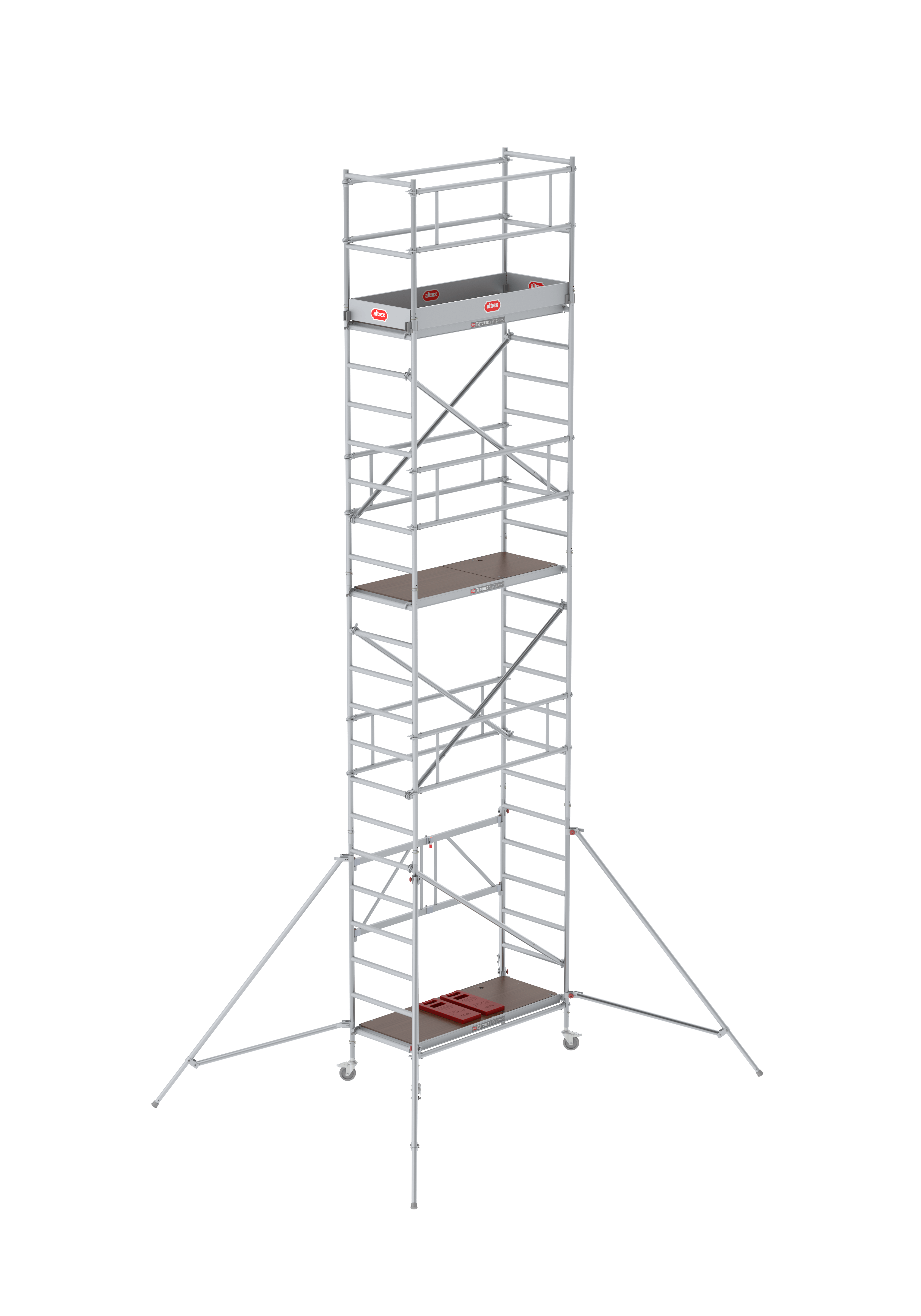 Torre Aluminio ALTREX RS TOWER 34 75x165 - hasta 7,80m Trabajo - Certificación EN1004:2020