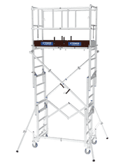 ANDAMIO ALUMINIO TUBESCA X-Tower 75x150 2,00m plataforma - 4,00m trabajo