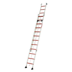 2TFVE450 | 2TFVE | Escalera extensible manual con cuerda de fibra de vidrio Peldaños 16+16