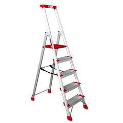 EN945 | ELEGANCE | Escalera de tijera con peldaños cómodos Peldaños 5