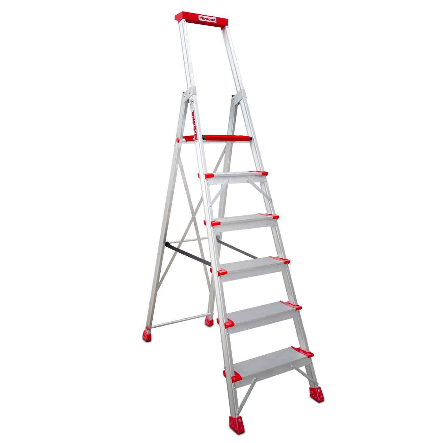 EN946 | ELEGANCE | Escalera de tijera con peldaños cómodos Peldaños 6