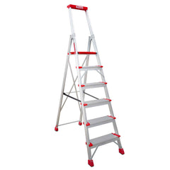 EN946 | ELEGANCE | Escalera de tijera con peldaños cómodos Peldaños 6