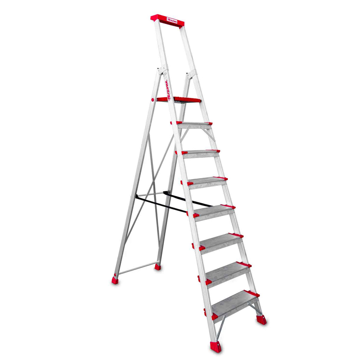 EN948 | ELEGANCE | Escalera de tijera con peldaños cómodos Peldaños 8