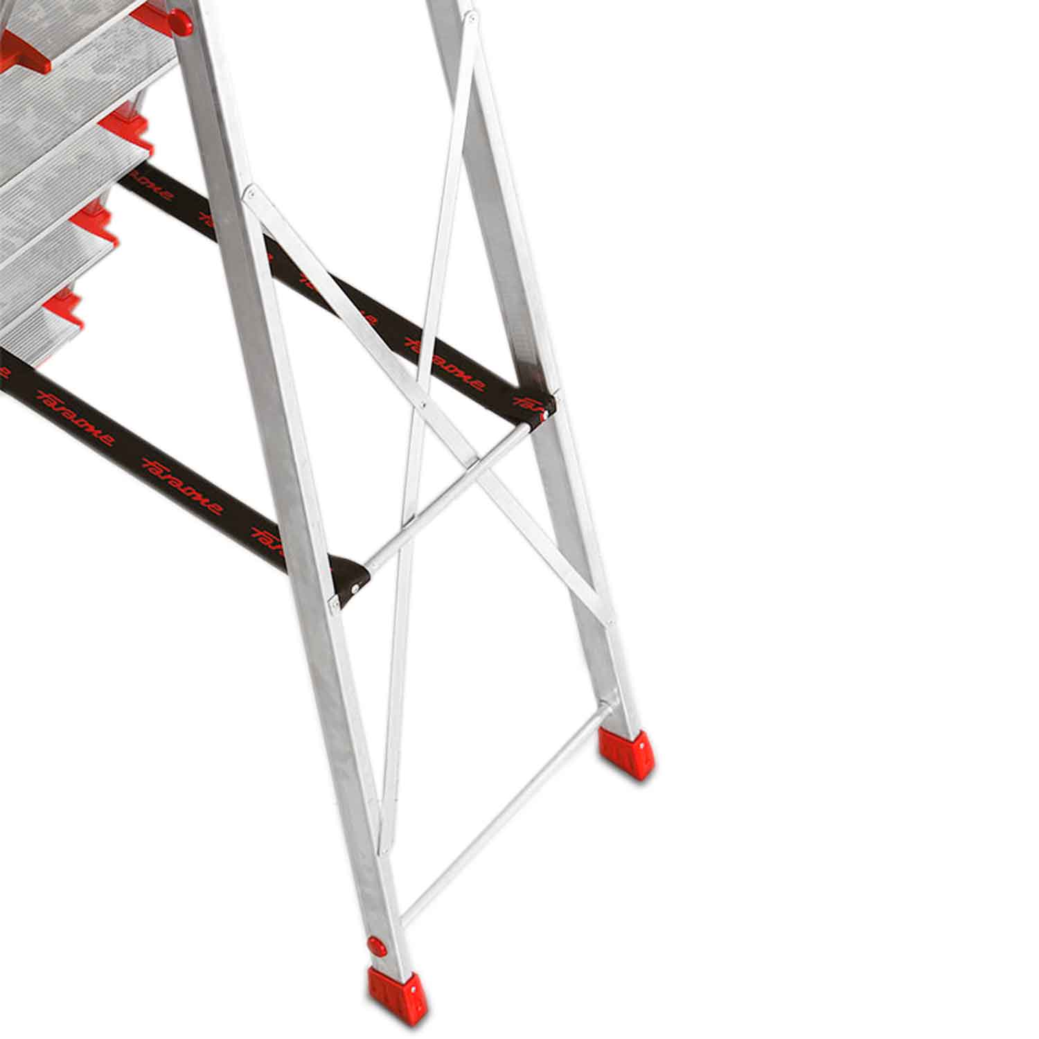 EN943 | ELEGANCE | Escalera de tijera con peldaños cómodos Peldaños 3