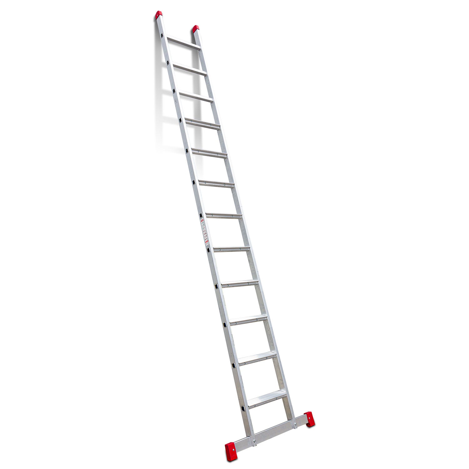 EN1112 | EN1100 | Escalera de apoyo con peldaños anchos Longitud de la escalera 363 cm.