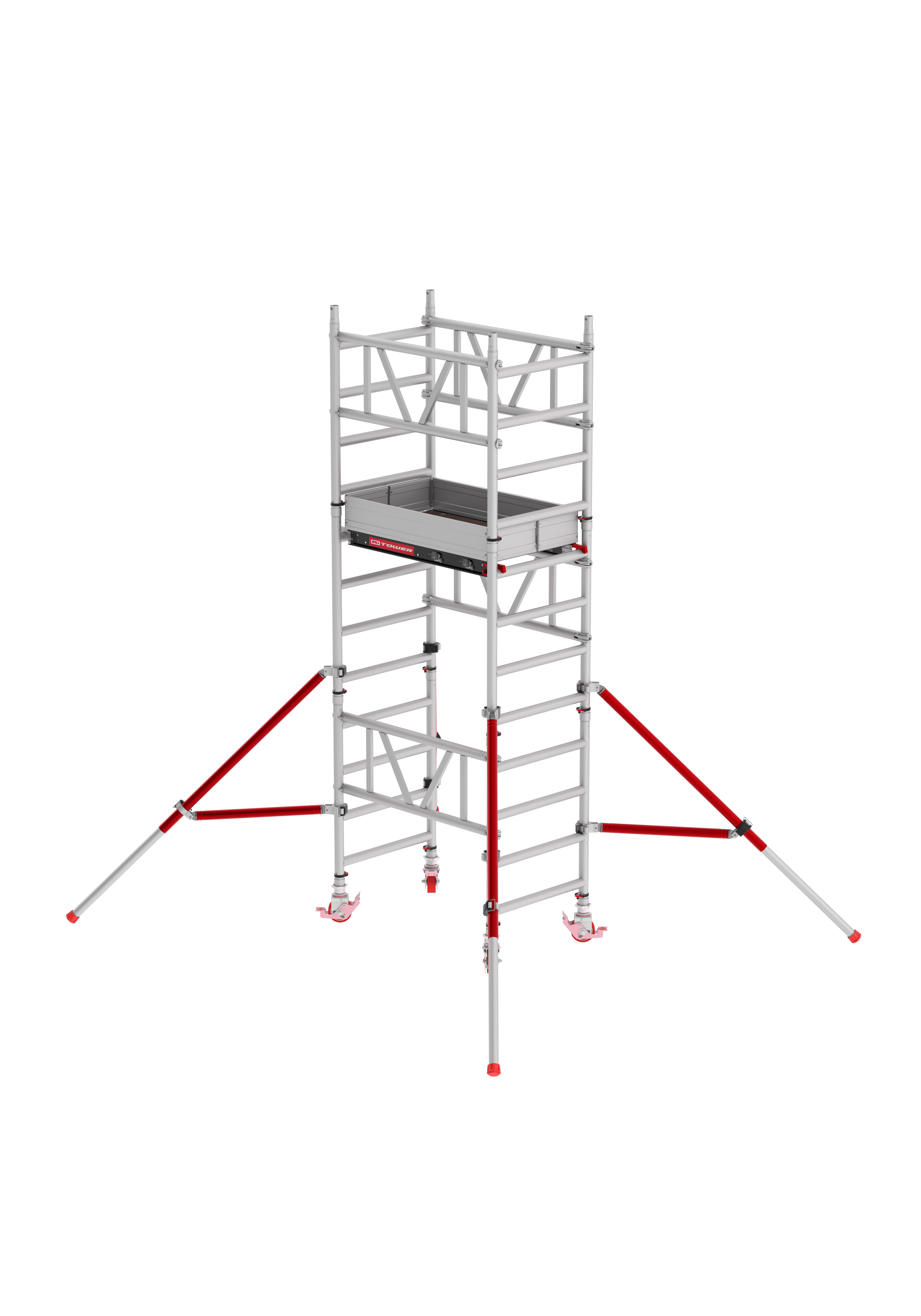 ANDAMIO ALUMINIO ALTREX MITOWER+ 75x155 2,20m plataforma - 4,20m trabajo