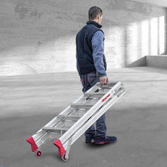 NDS5 | NDS | Escalera de tijera de doble subida Peldaños 5+5