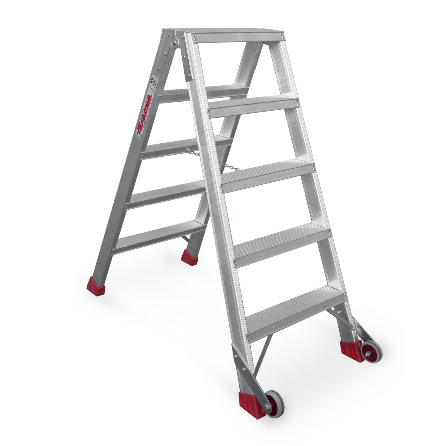 NDS5 | NDS | Escalera de tijera de doble subida Peldaños 5+5