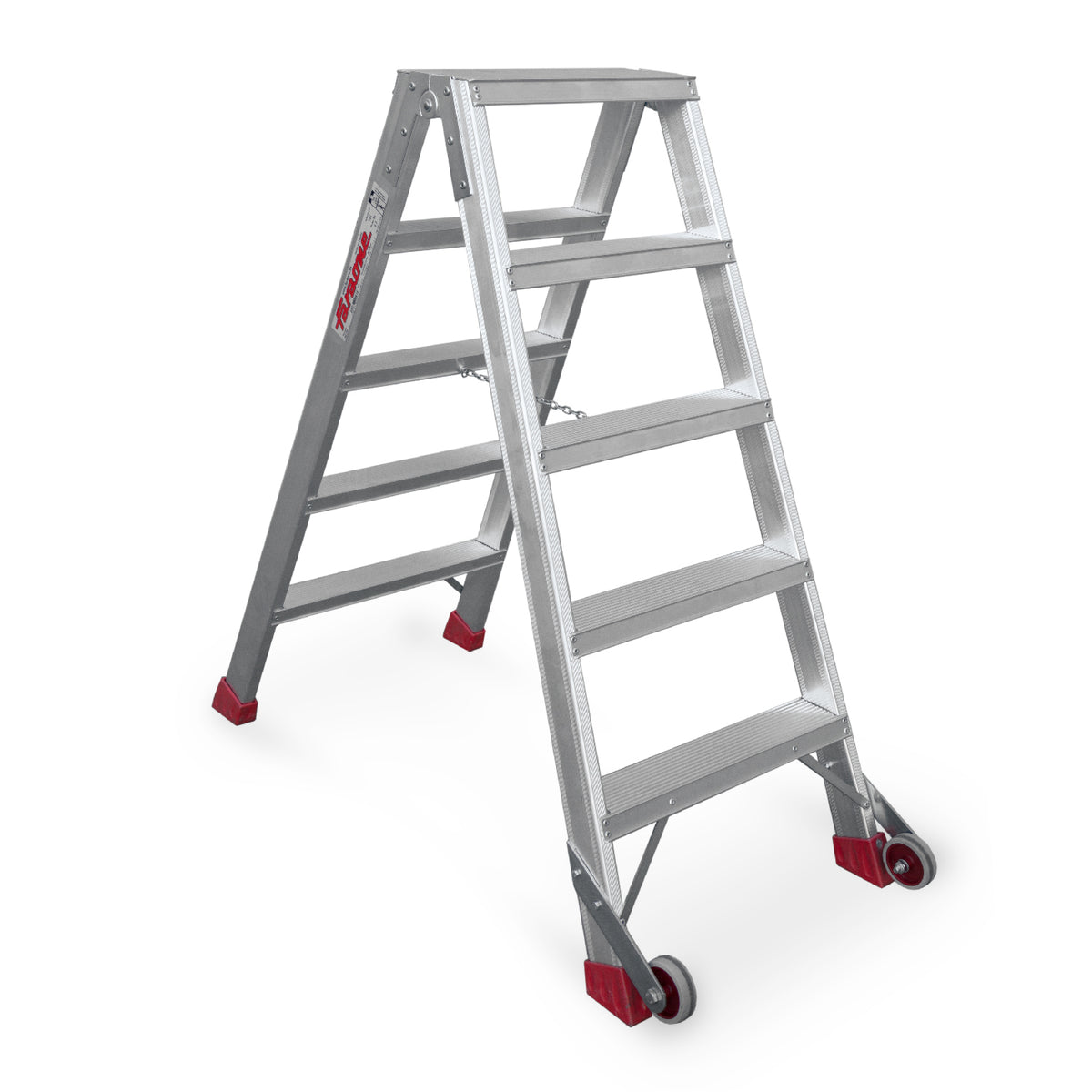 NDS5 | NDS | Escalera de tijera de doble subida Peldaños 5+5