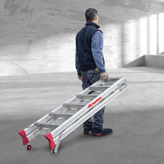 NDS6 | NDS | Escalera de tijera de doble subida Peldaños 6+6