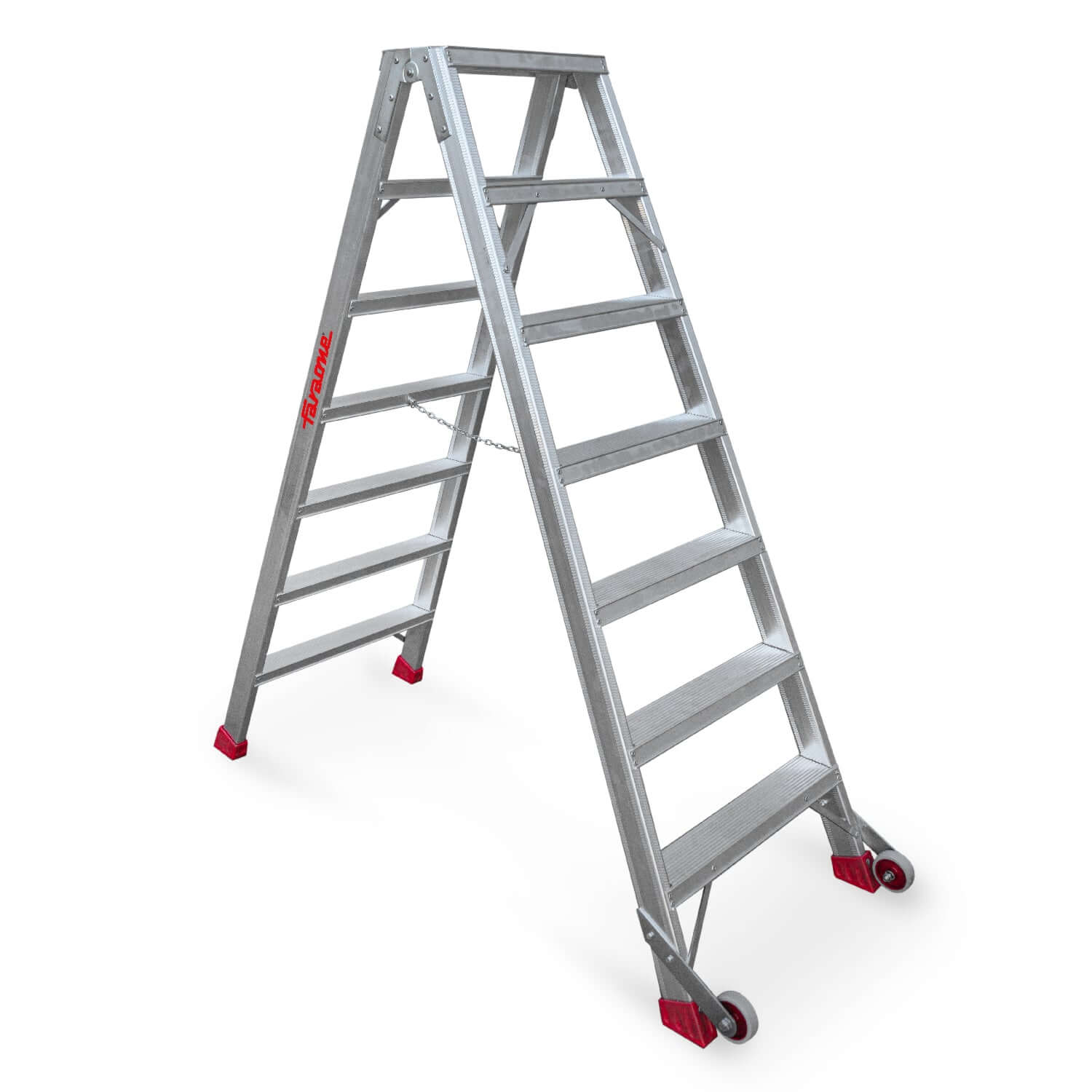 NDS7 | NDS | Escalera de tijera de doble subida Peldaños 7+7