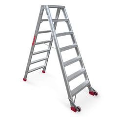 NDS7 | NDS | Escalera de tijera de doble subida Peldaños 7+7