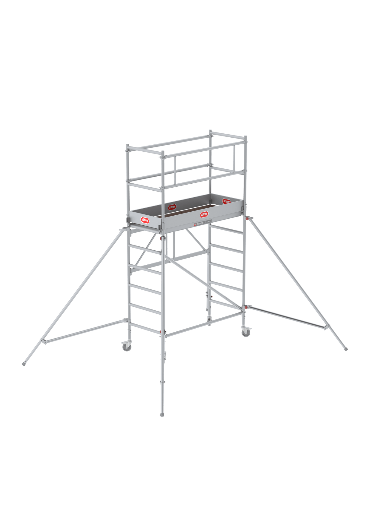 ANDAMIO ALUMINIO ALTREX RS TOWER 34 Módulo 1+2 75x165 1,80m plataforma - 3,80m trabajo