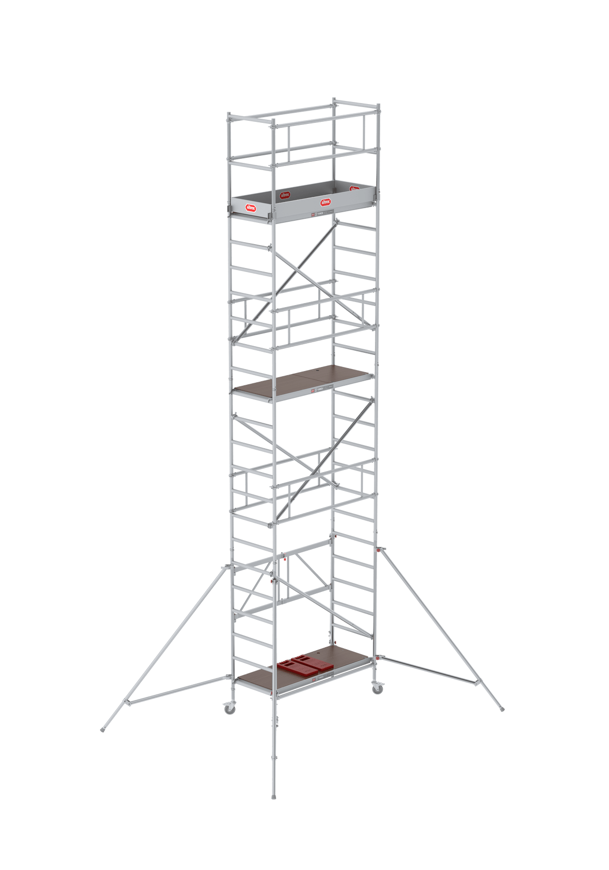 ANDAMIO ALUMINIO ALTREX RS TOWER 34 Módulo 1+2+3+3 75x165 5,80m plataforma - 7,80m trabajo