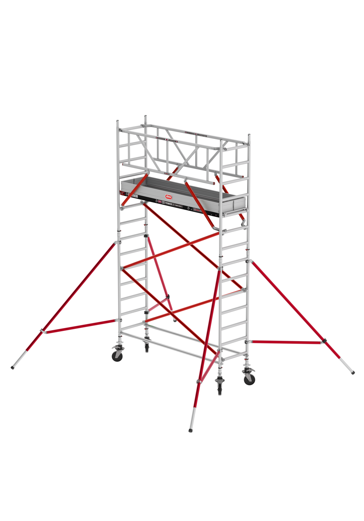 ANDAMIO ALUMINIO ALTREX RS51 TIRANTES 75x305 3,20m plataforma - 5,20m trabajo