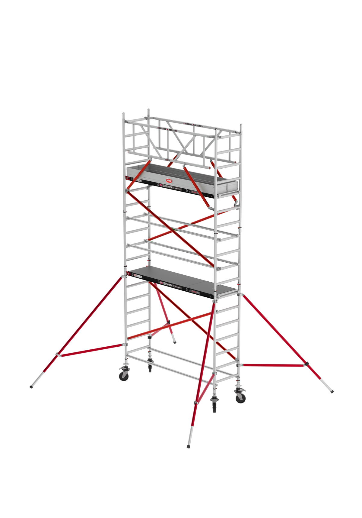 ANDAMIO ALUMINIO ALTREX RS51 TIRANTES 75x305 4,20m plataforma - 6,20m trabajo